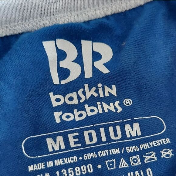 Scoops Ahoy Stranger Things Baskin Robbins Shirt M - Picture 3 of 7